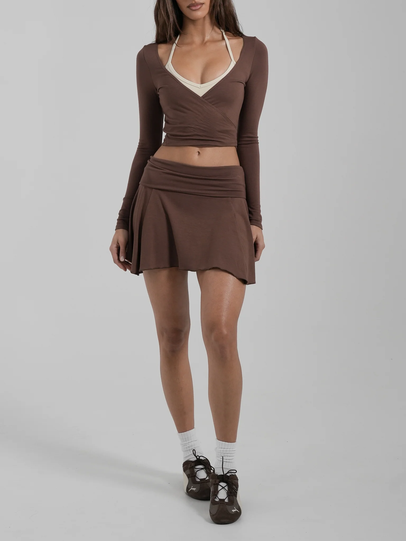 Asymmetrical Skort