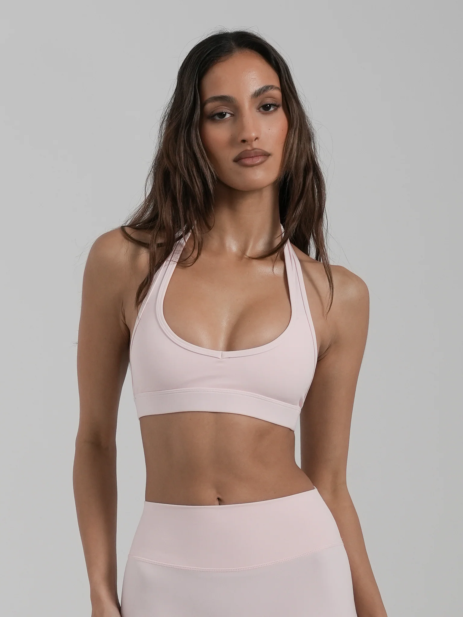 Base Backless Halter Bra
