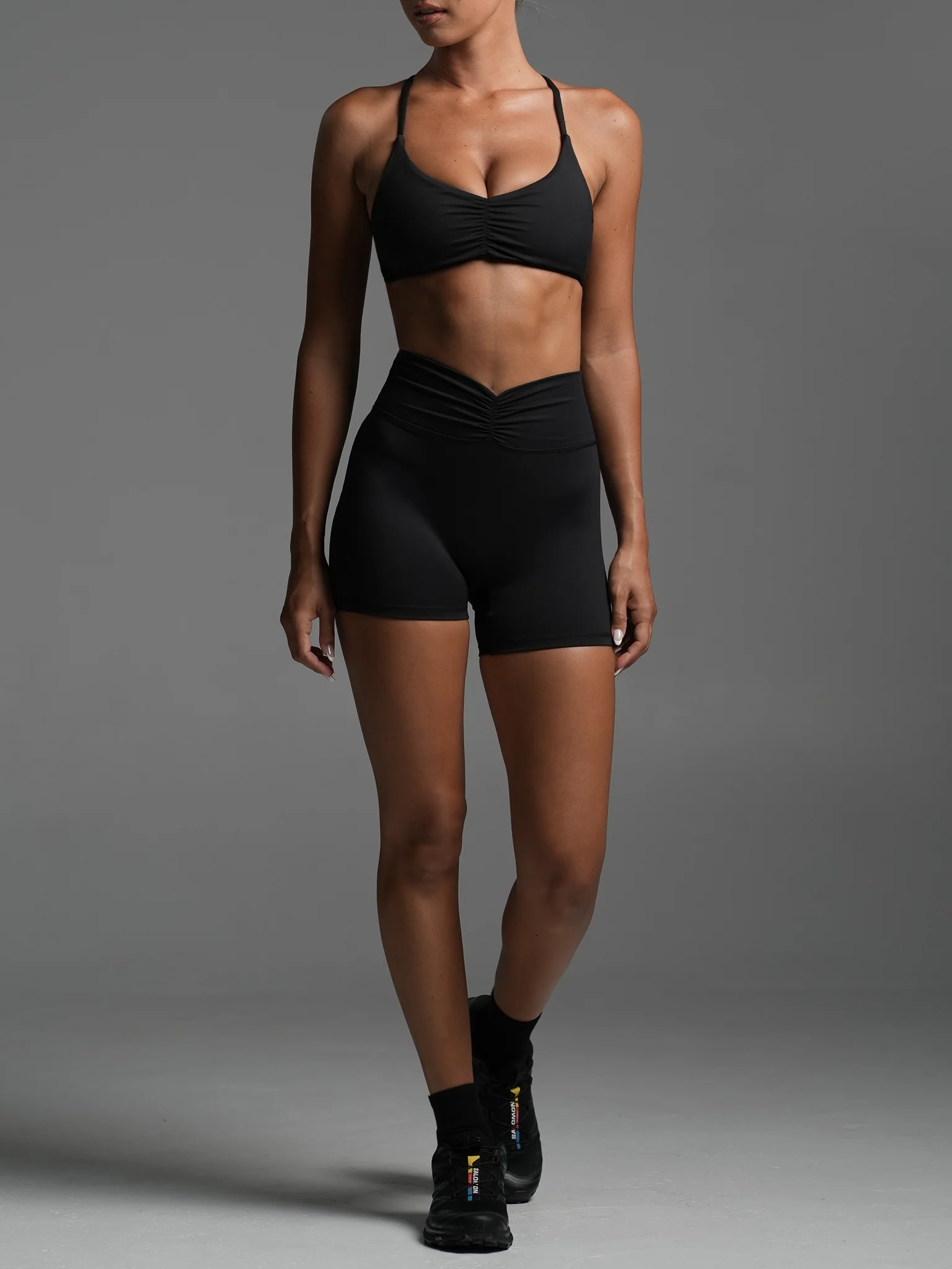 Base Ruche Scrunch Shorts - Image 7