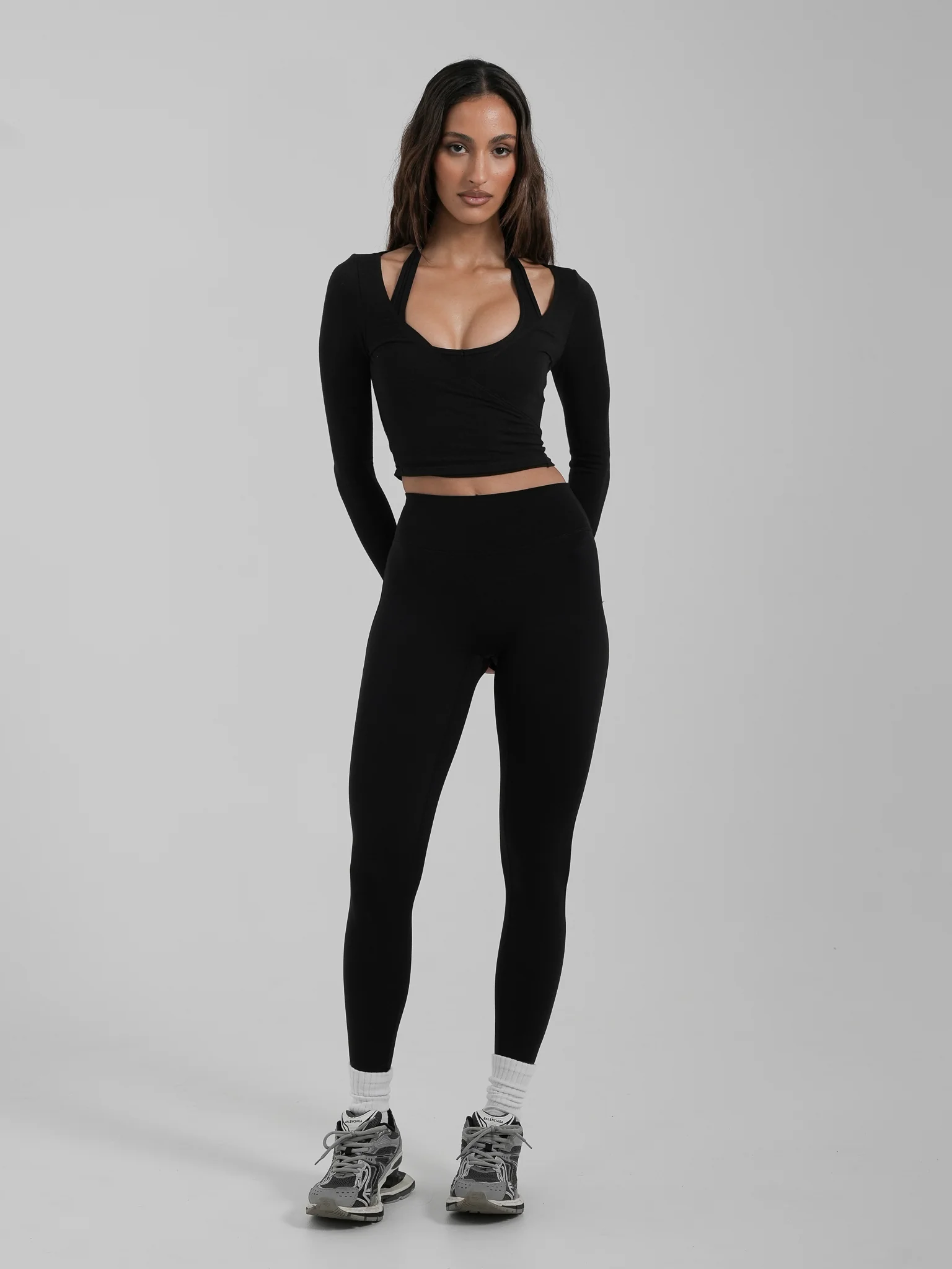 Cropped Wrap Top - Image 2