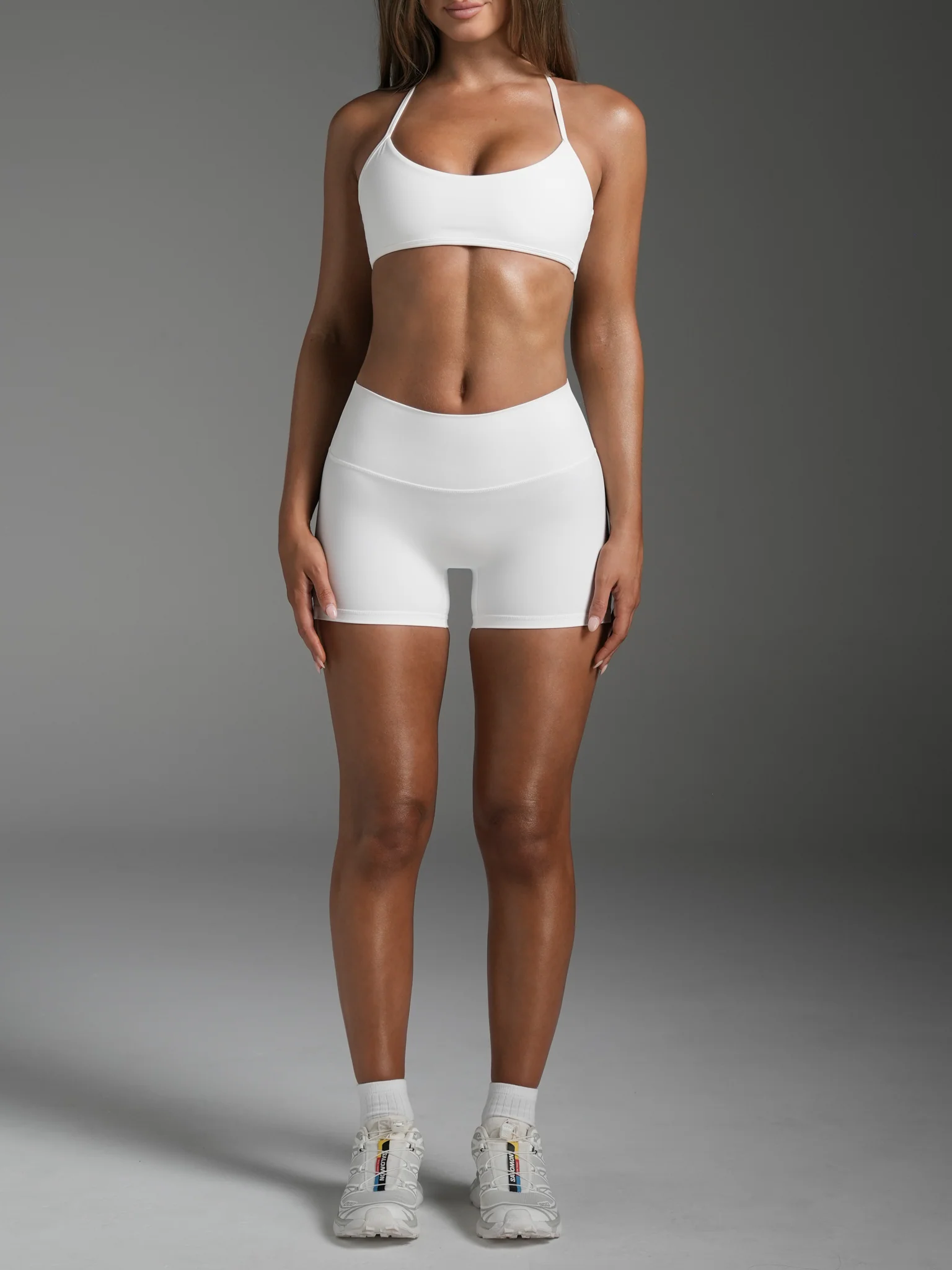 FLX Invisible Scrunch Shorts 4"