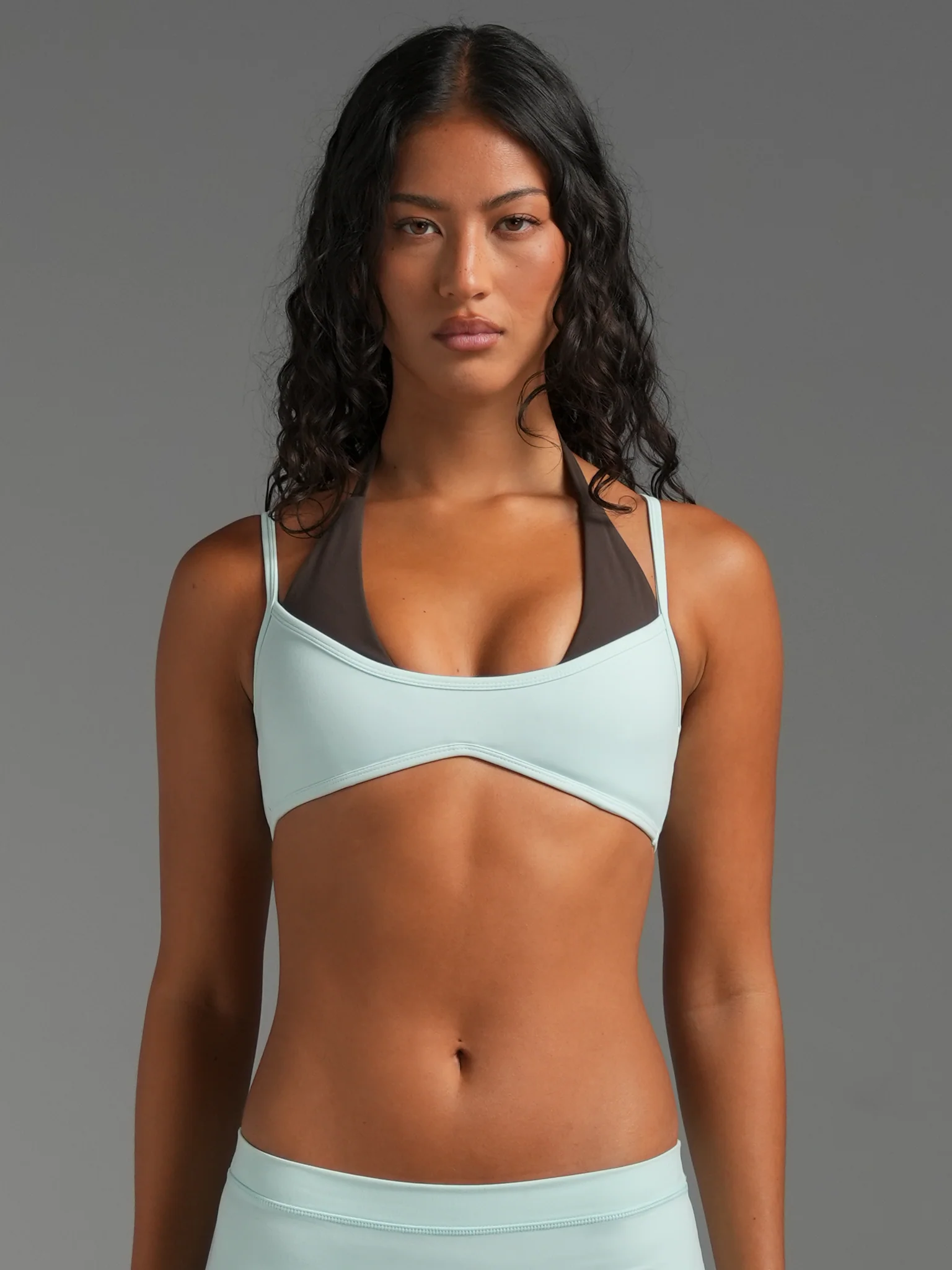 FLX Layered Halter Bra - Image 2