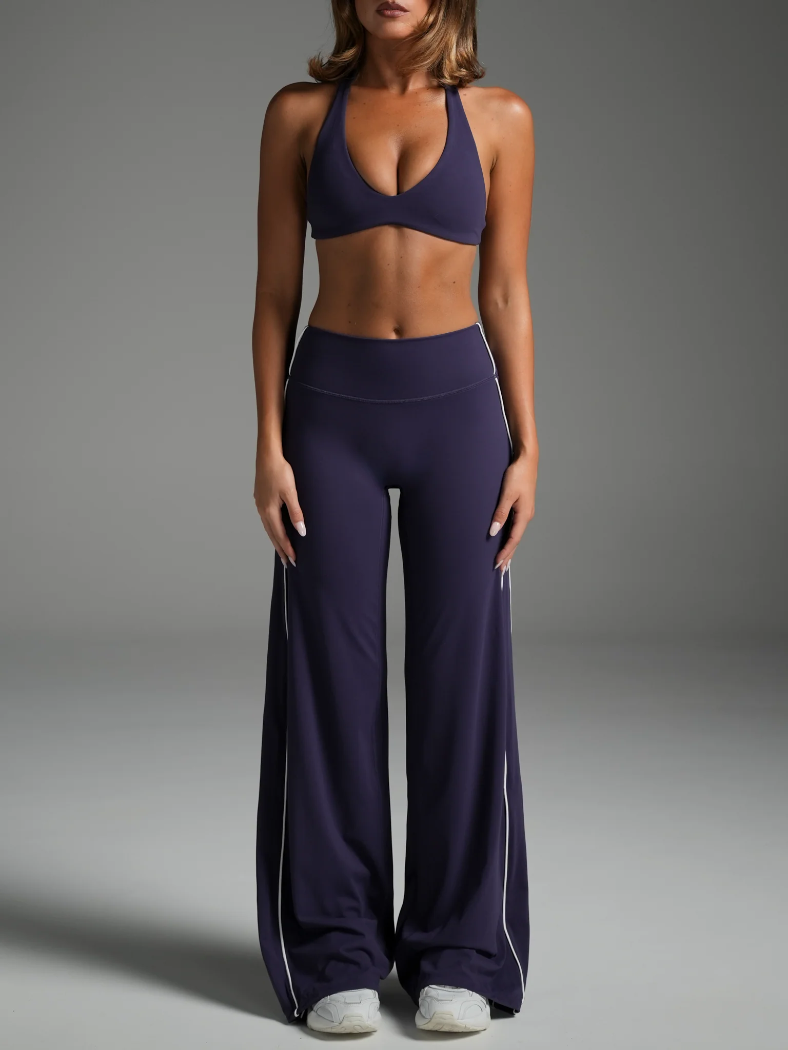 FLX Piping Wide Leg Bottoms