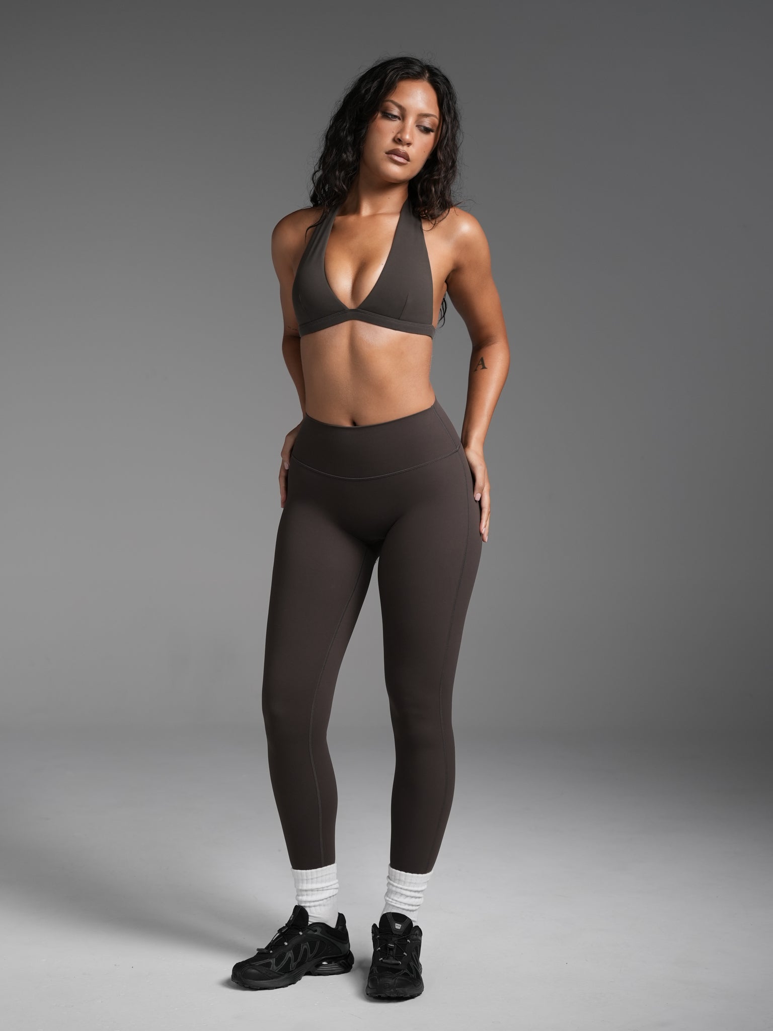 FLX Plunge Halter Bra - Image 5