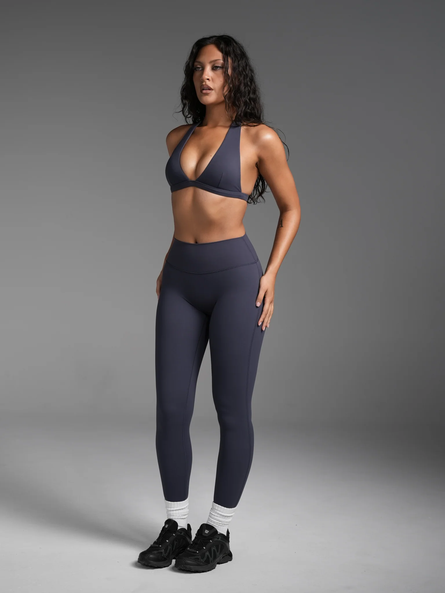 FLX Plunge Halter Bra - Image 2