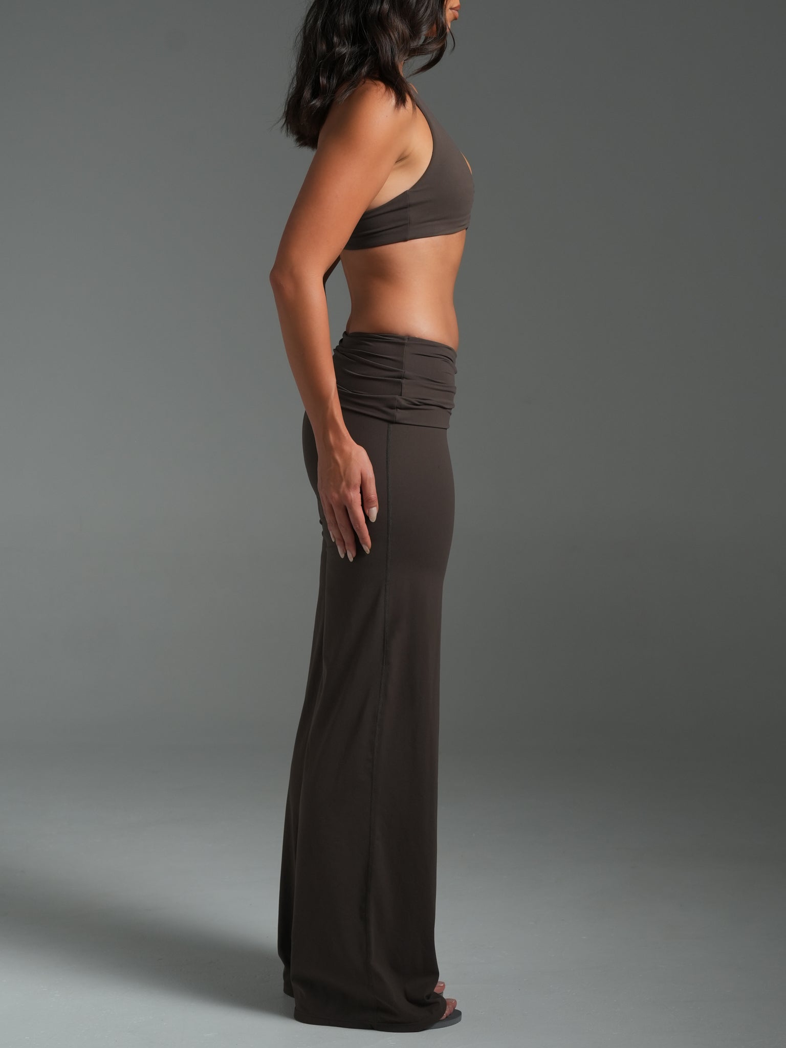 FLX Ruched Halter Bra - Image 3