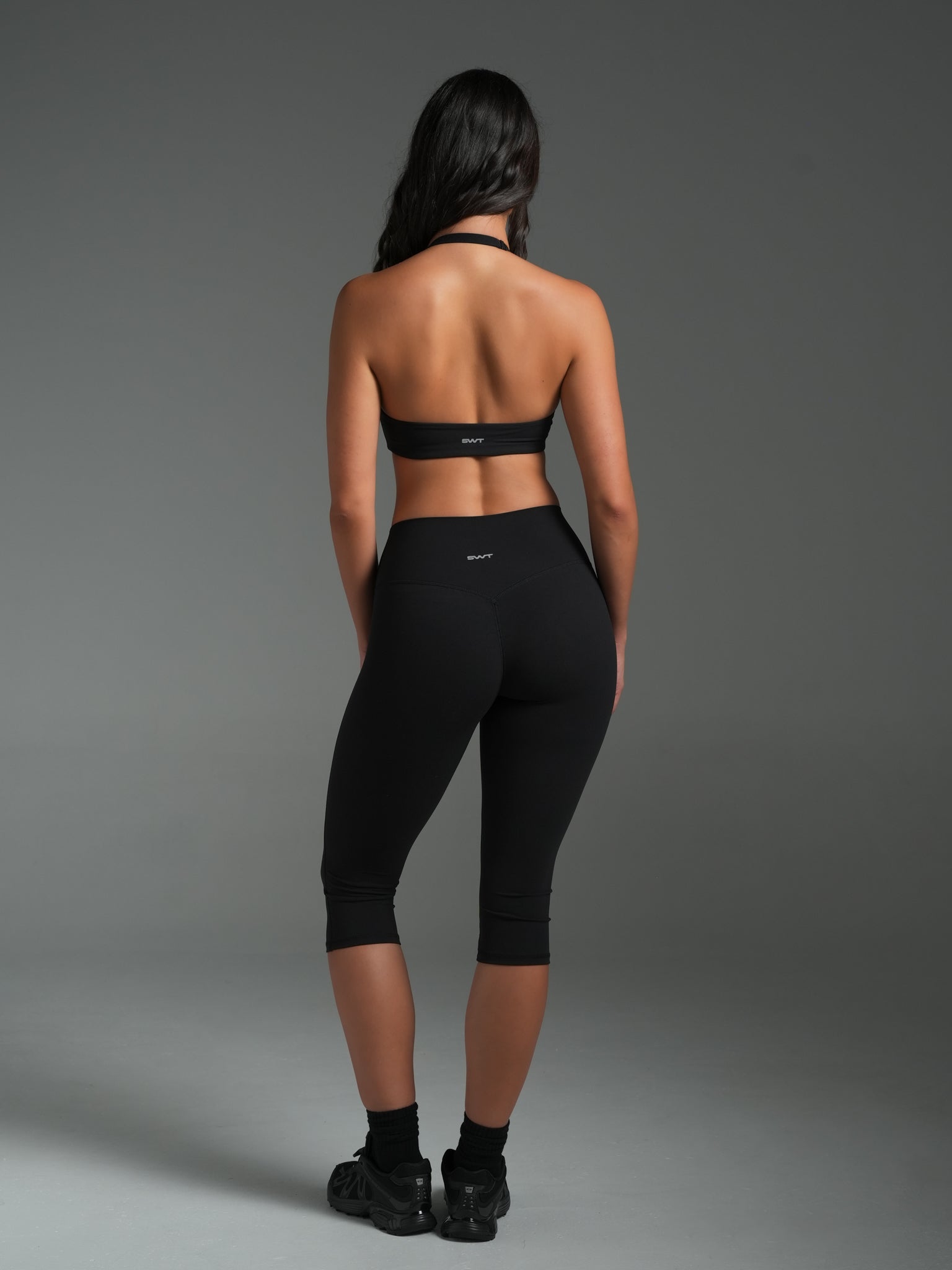 FLX Ruched Halter Bra - Image 2