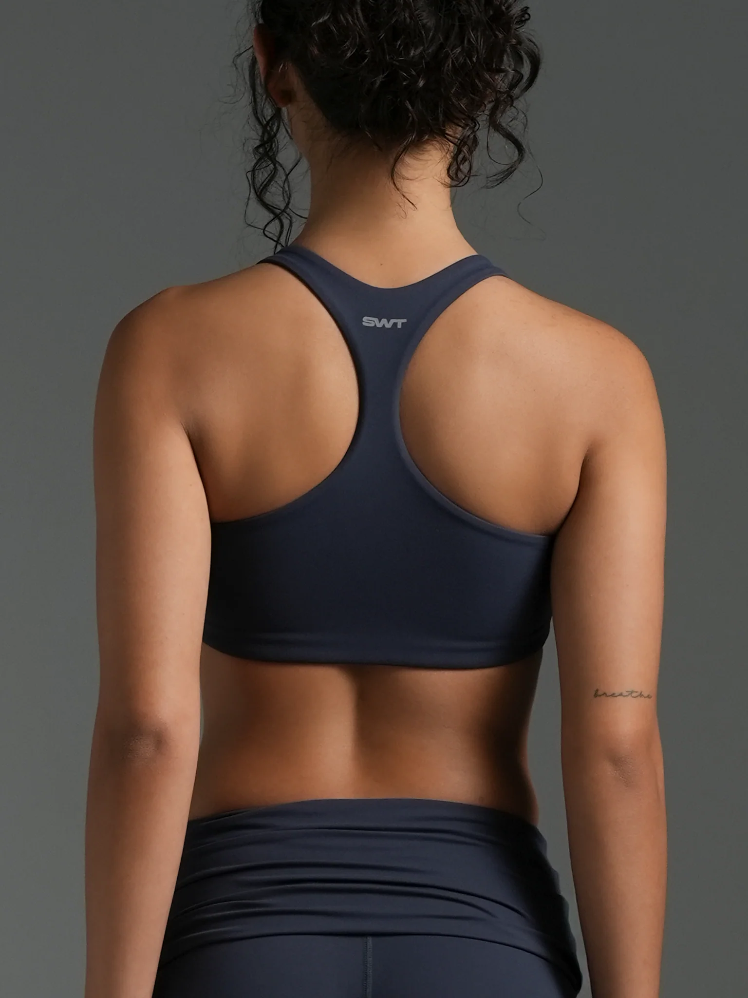 FLX Stripe Racer Back Bra - Image 3