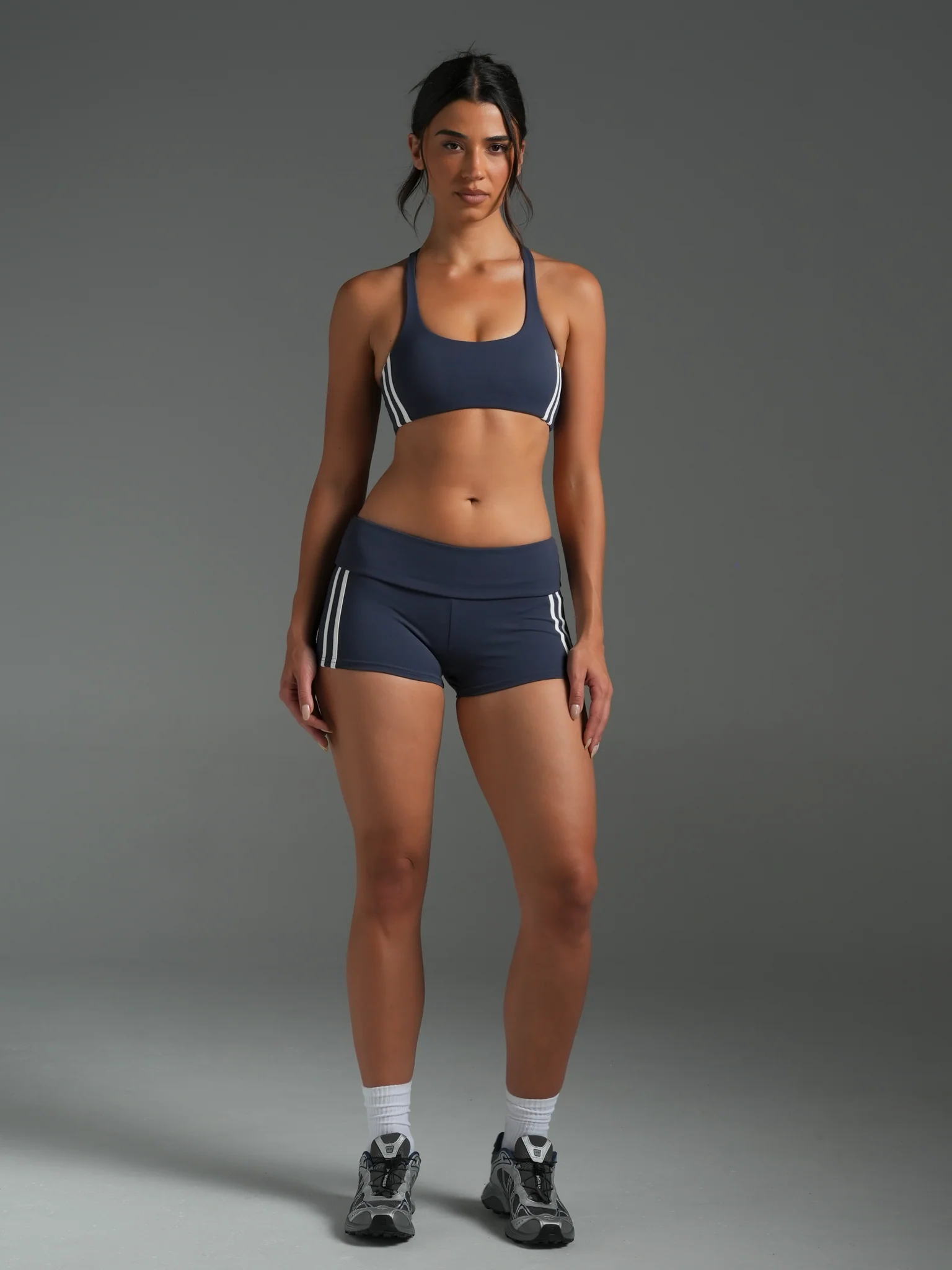 FLX Stripe Racer Back Bra - Image 4