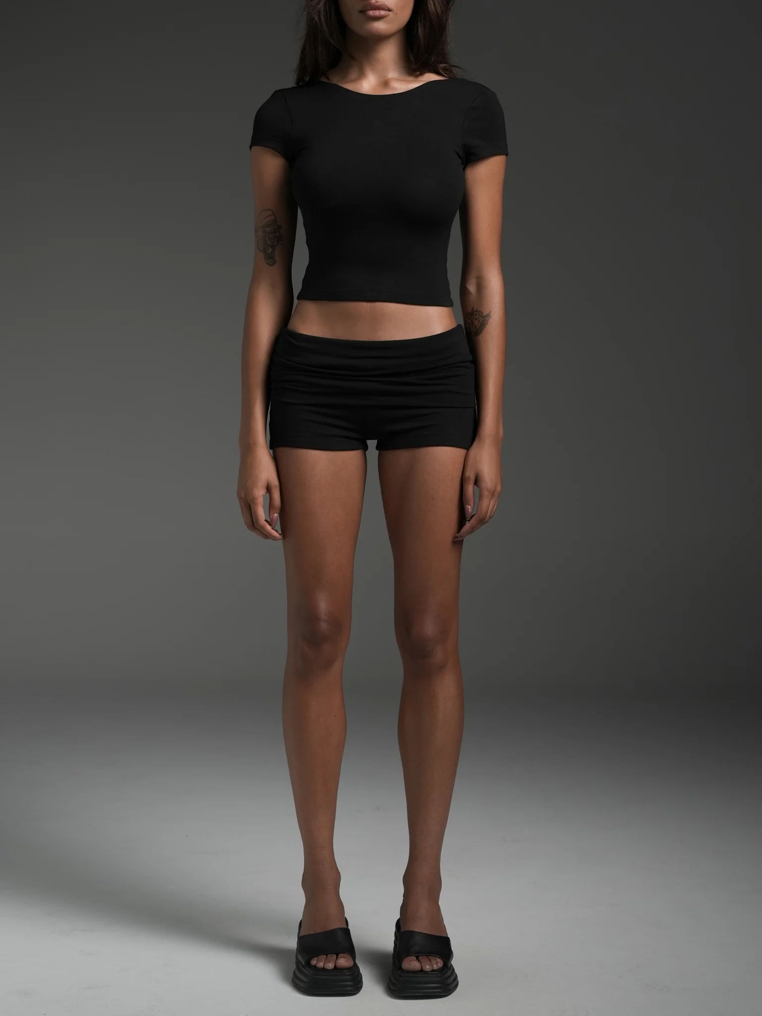 Foldover Shorts