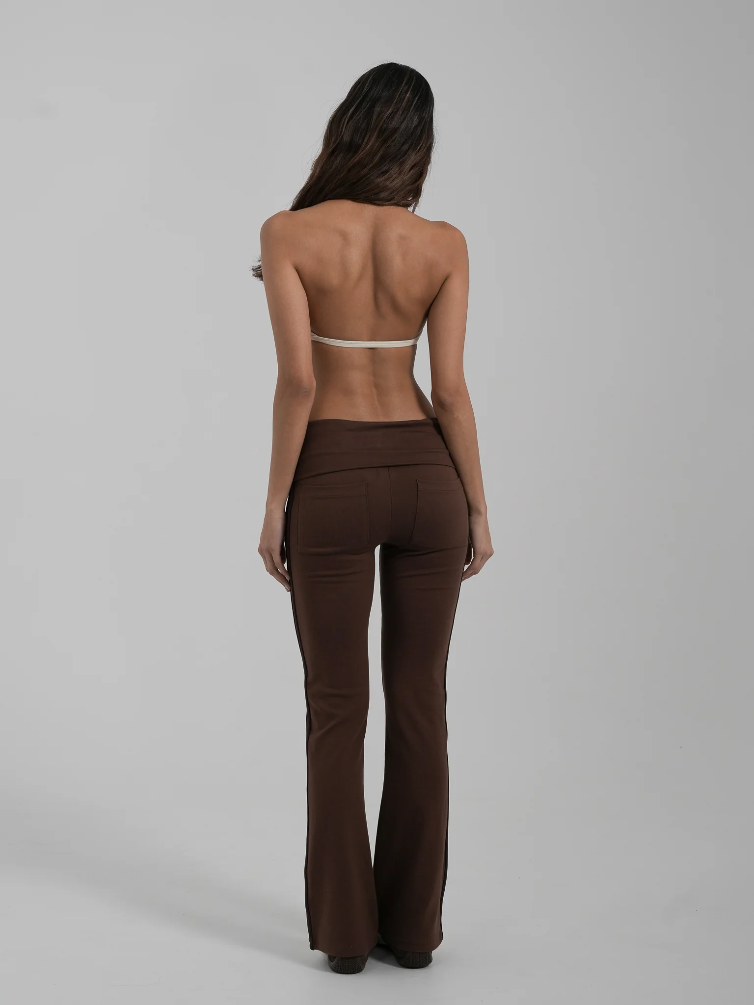 Foldover Stripe Pants - Image 3