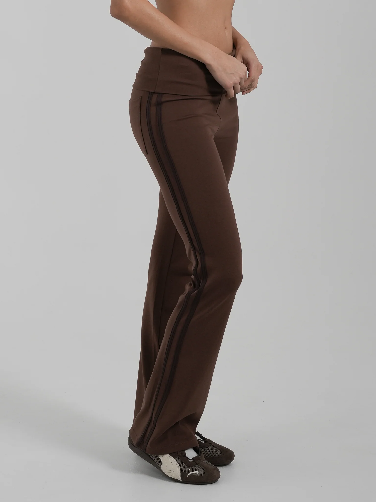 Foldover Stripe Pants - Image 6