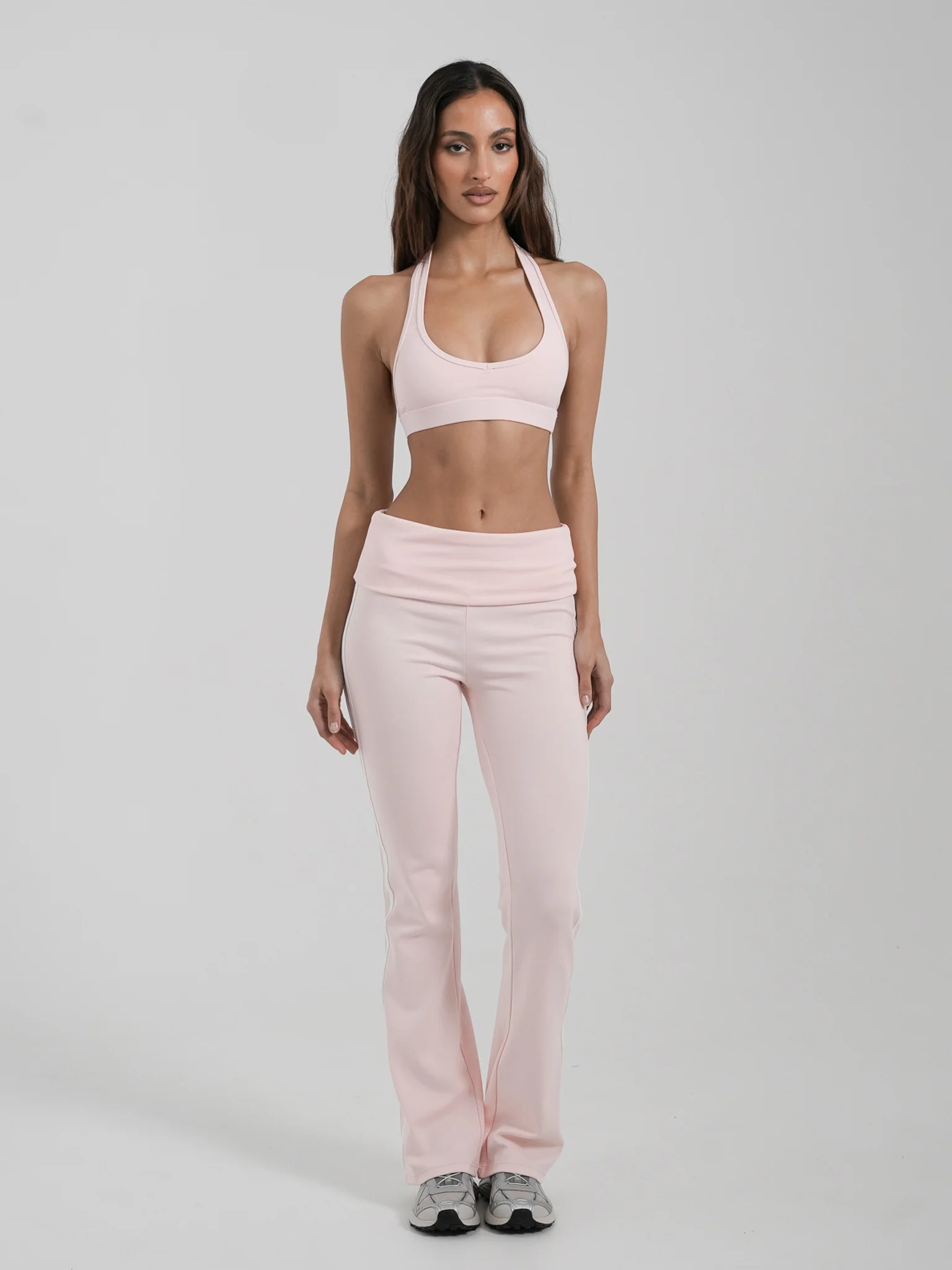 Foldover Stripe Pants