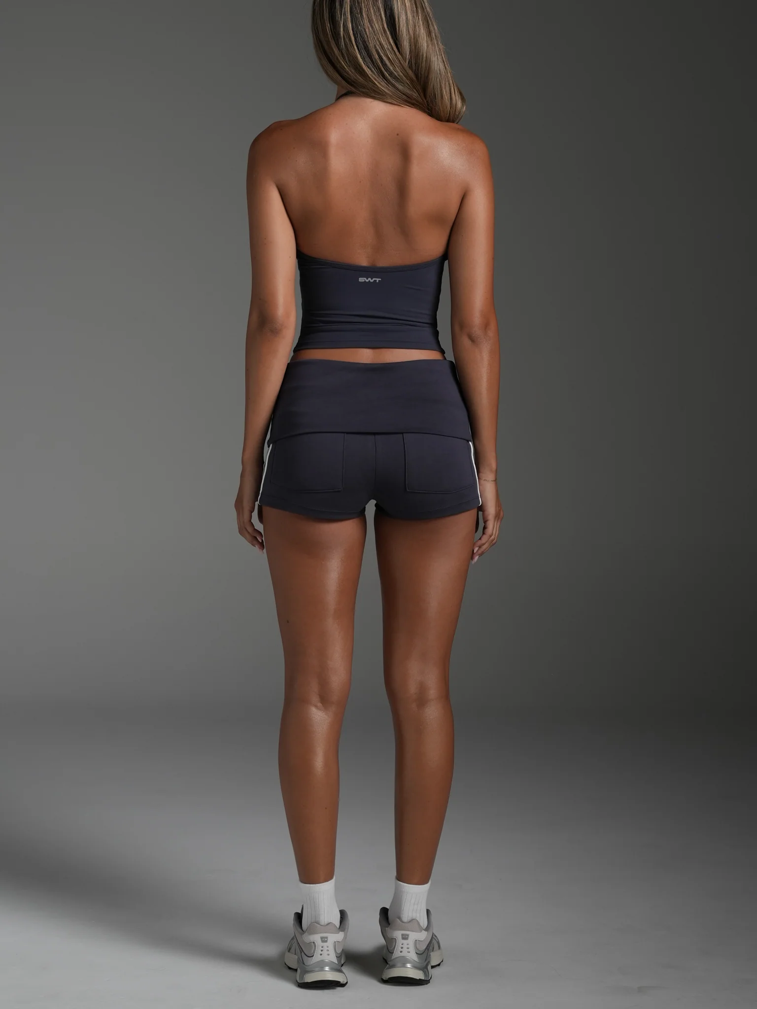 Foldover Stripe Shorts - Image 5