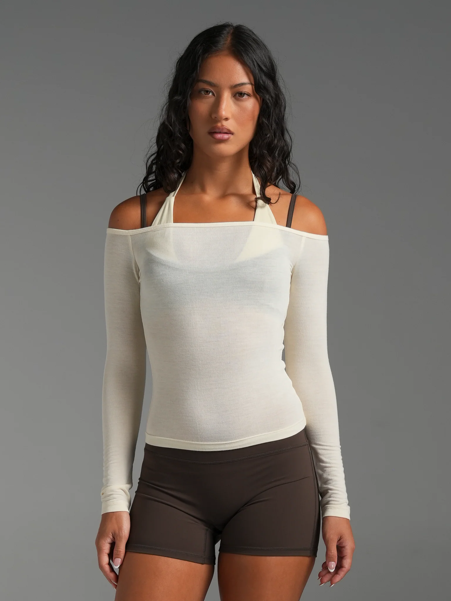 Off Shoulder Long Sleeve
