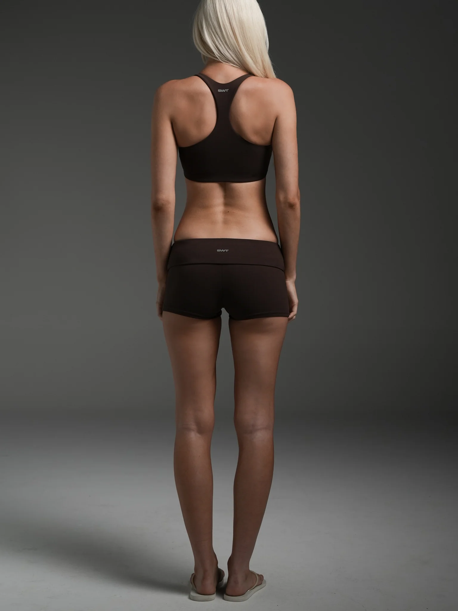 Stripe Foldover Hot Shorts - Image 4